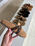 Double Belted Slid On Clogs